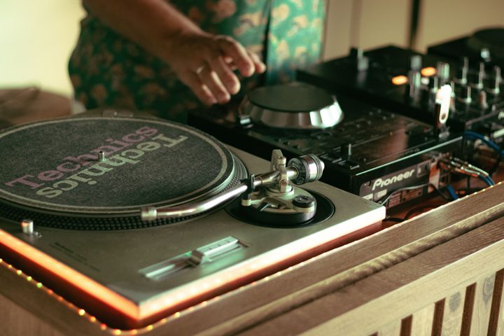 dj with his equipment Licensed inspiration image; not a BMG client portfolio claim.