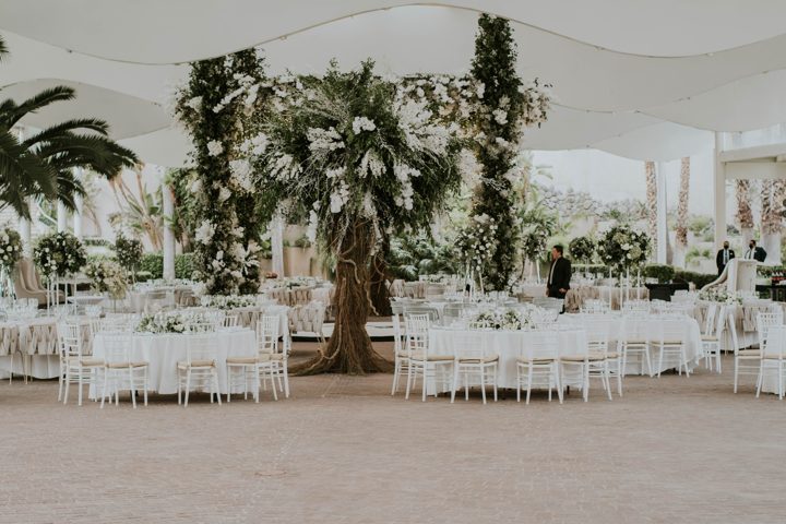 A real wedding reception venue